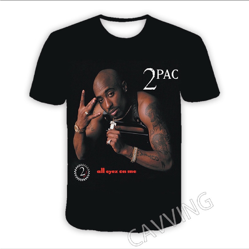 Black Graphic T-Shirt with Bold Design